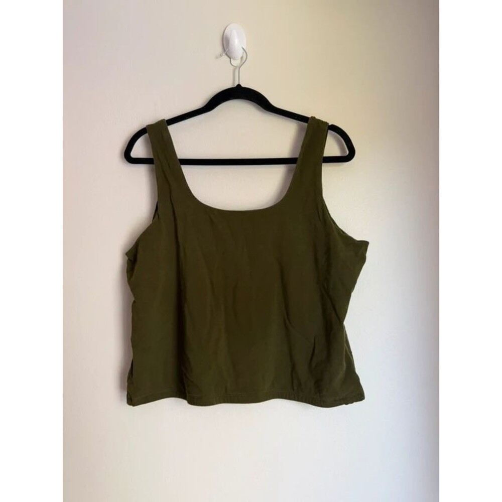 Old Navy Crop Tank Green XXL